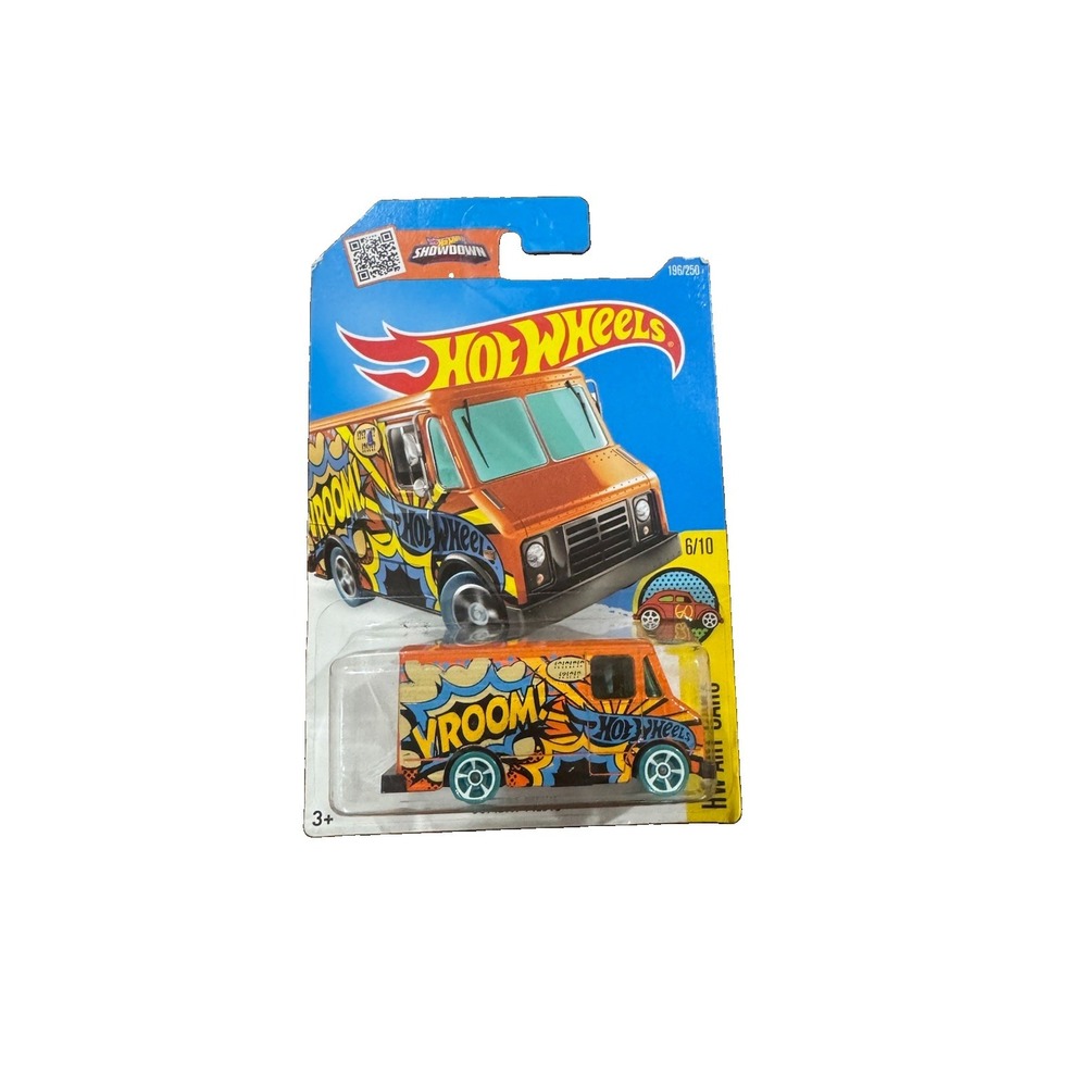 2016 Hot Wheels - Combat Medic - 6/10 - HW Art Cars - 196/250 - Orange
